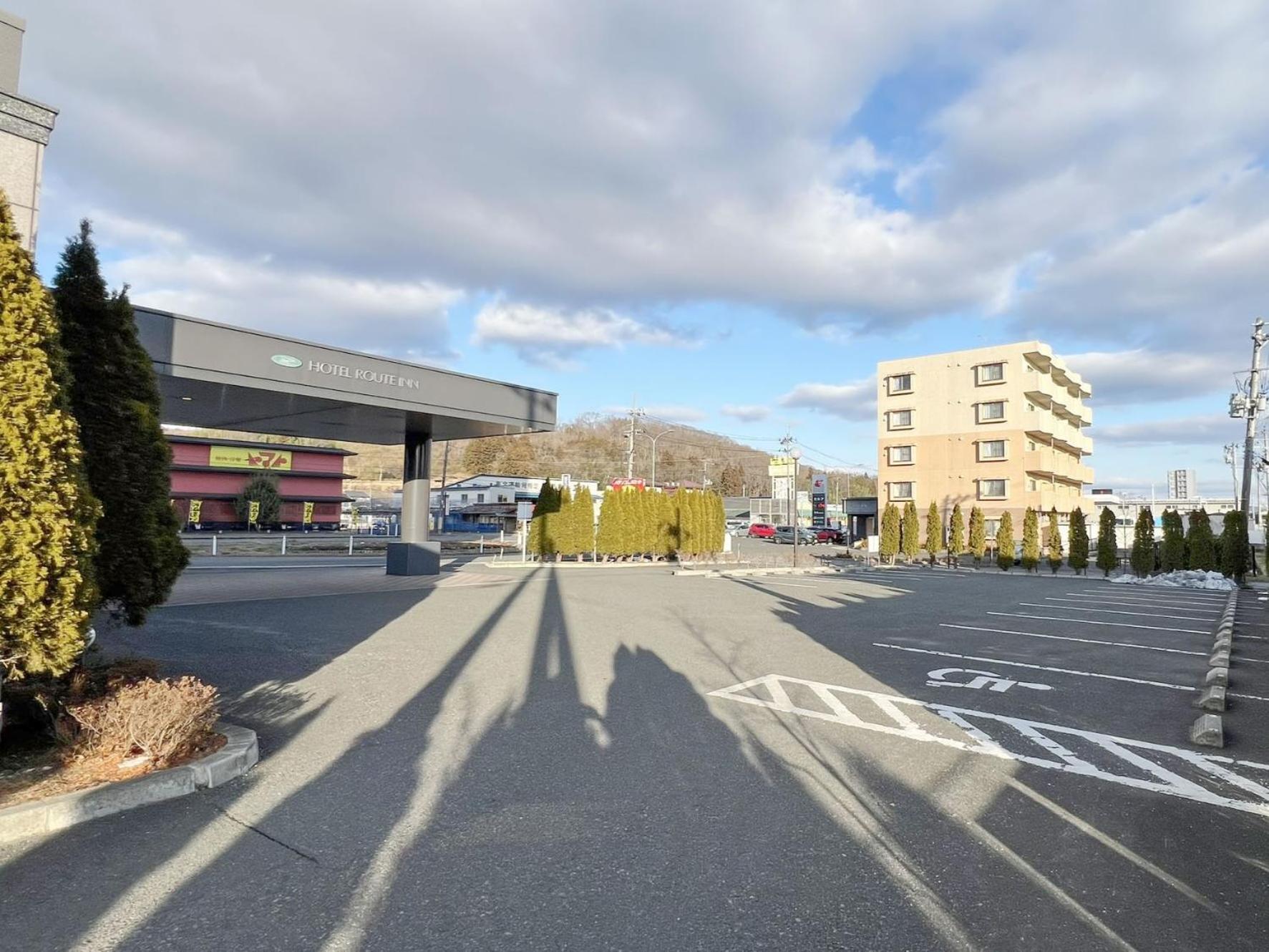 Hotel Route-Inn Ichinoseki Inter Buitenkant foto